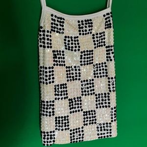 Vintage Philippines Sequence Tank Top!